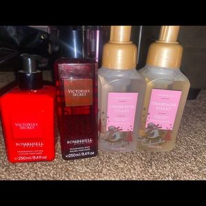 Bath&bodyworks and Victoria secret